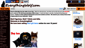 What Everythingwolf.com website looked like in 2020 (3 years ago)