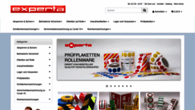 What Experta-sicherheitskennzeichnung.de website looked like in 2020 (4 years ago)