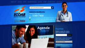 What Ecoar.com.br website looked like in 2020 (3 years ago)