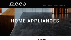 What Eccoafrica.com website looked like in 2020 (4 years ago)