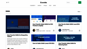 What Ecaraku.com website looked like in 2020 (4 years ago)
