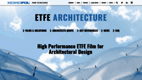 What Etfe-film.com website looked like in 2020 (4 years ago)