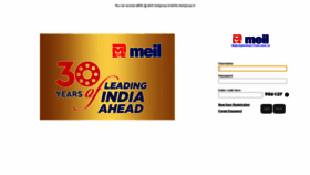 What Ebill.meilgroup.in website looked like in 2020 (3 years ago)