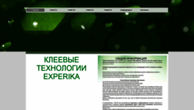 What Experika.ru website looked like in 2020 (3 years ago)