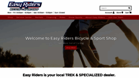 What Easyridersbikes.com website looked like in 2020 (4 years ago)