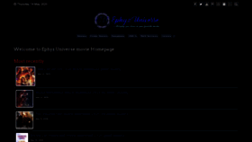 What Ephyz.com website looked like in 2020 (5 years ago)