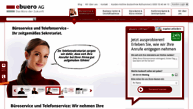 What Ebuero.de website looked like in 2020 (3 years ago)