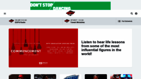 What Espn1530.com website looked like in 2020 (3 years ago)