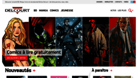 What Editions-delcourt.fr website looked like in 2020 (3 years ago)