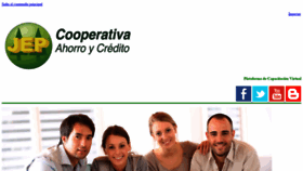 What Educacion.coopjep.fin.ec website looked like in 2020 (3 years ago)