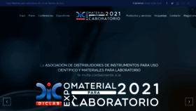 What Expodiclab.com website looked like in 2020 (3 years ago)