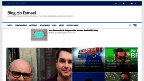 What Esmaelmorais.com.br website looked like in 2020 (3 years ago)