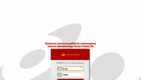 What Eszkolenia.poczta-polska.pl website looked like in 2020 (3 years ago)