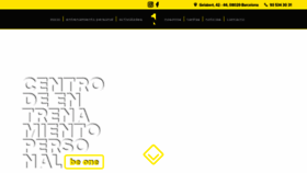 What Entrenadorpersonal.one website looked like in 2020 (4 years ago)