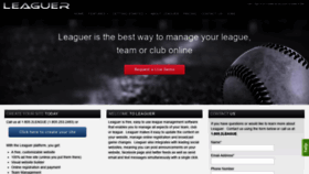 What Eastsidevb.leaguer.org website looked like in 2020 (5 years ago)