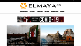 What Elmaya.mx website looked like in 2020 (3 years ago)