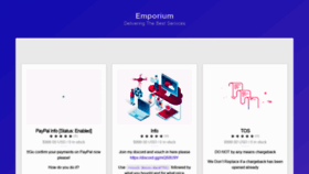 What Emporium.atshop.io website looked like in 2020 (3 years ago)