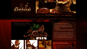 What Eberhardt-schokolade.de website looked like in 2020 (3 years ago)