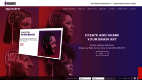 What Endepilepsy.org website looked like in 2020 (5 years ago)