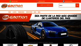 What Emotion.cr website looked like in 2020 (3 years ago)