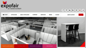 What Expofair-berlin.de website looked like in 2020 (3 years ago)