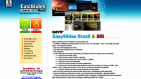 What Easislides.com.br website looked like in 2020 (3 years ago)