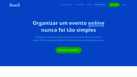 What Even3.com.br website looked like in 2020 (3 years ago)