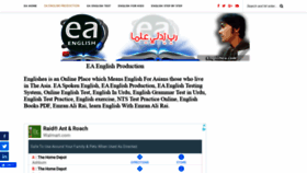 What Englishea.com website looked like in 2020 (3 years ago)