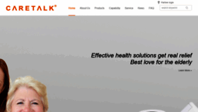 What E-caretalk.com website looked like in 2020 (3 years ago)