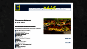 What Edekamarkt-haas.de website looked like in 2020 (3 years ago)