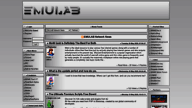 What Emulab.it website looked like in 2020 (5 years ago)