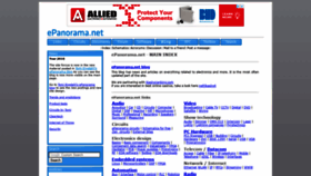 What Epanorama.net website looked like in 2020 (3 years ago)