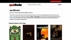 What Epubbooks.com website looked like in 2020 (3 years ago)