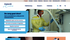 What Erasmusmc.nl website looked like in 2020 (3 years ago)