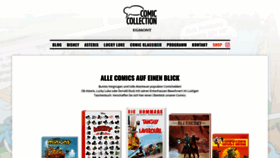What Egmont-comic-collection.de website looked like in 2020 (3 years ago)