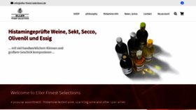 What Eller-finest-selections.de website looked like in 2020 (3 years ago)