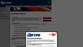 What Eftps.com website looked like in 2020 (3 years ago)