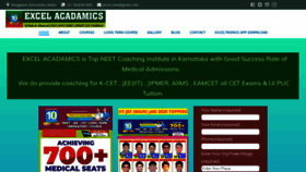 What Excelac.in website looked like in 2020 (3 years ago)