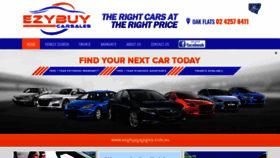 What Ezybuycarsales.com.au website looked like in 2020 (3 years ago)