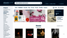 What Ebookpoint.pl website looked like in 2020 (5 years ago)