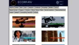 What Ecorfan.org website looked like in 2020 (3 years ago)