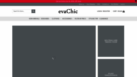 What Evachic.com website looked like in 2020 (3 years ago)