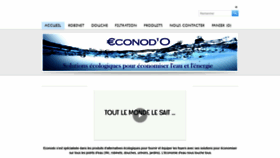 What Econodo.fr website looked like in 2020 (3 years ago)