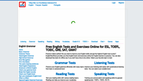 What Englishteststore.net website looked like in 2020 (3 years ago)