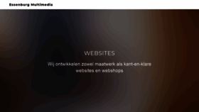 What Essenburgmultimedia.nl website looked like in 2020 (4 years ago)