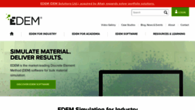 What Edemsimulation.com website looked like in 2020 (3 years ago)