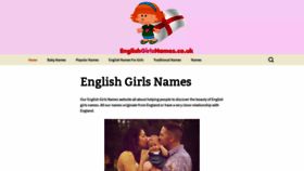 What Englishgirlsnames.co.uk website looked like in 2020 (3 years ago)