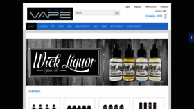 What Eclearvape.co.uk website looked like in 2020 (3 years ago)