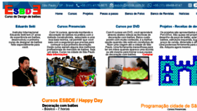 What Esbde.com.br website looked like in 2020 (3 years ago)