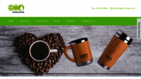 What Eco-drinkware.com website looked like in 2020 (3 years ago)